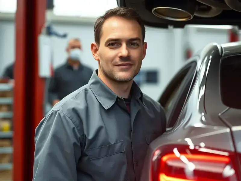 Muffler replacement installation